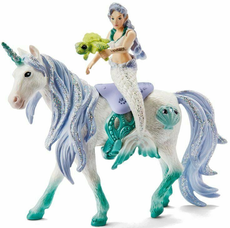 Schleich Bayala Mermaid Riding on Sea Unicorn 42509