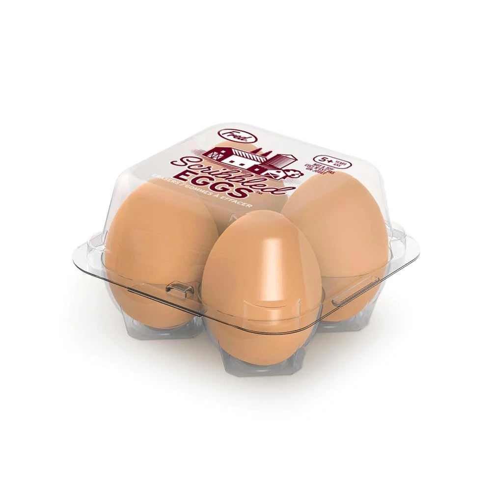 Scribbled Eggs Eraser Pack