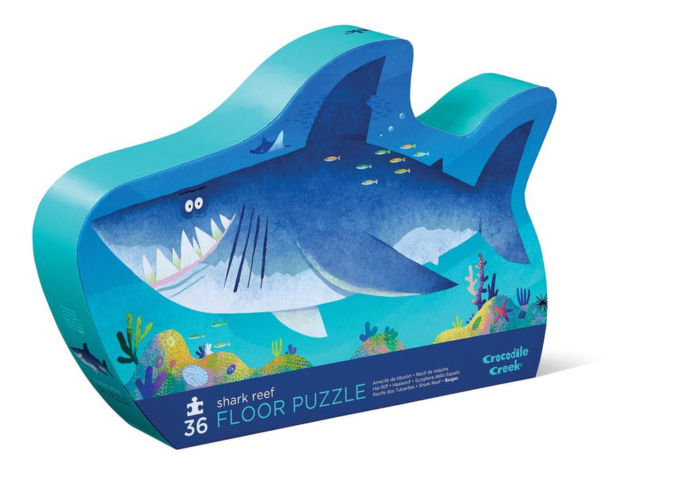 Crocodile Creek 36pc Floor Puzzle -Shark Reef