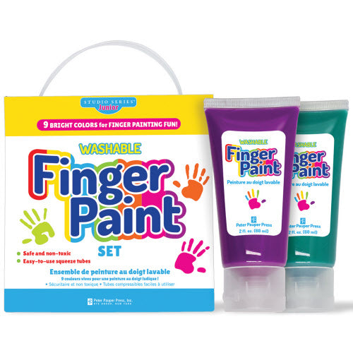 Studio Series Junior Washable Finger Paint Set