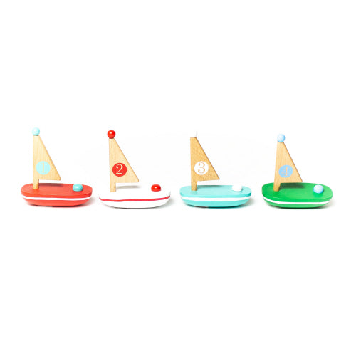 Little Wooden Sailboat