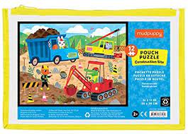 12pc Pouch Puzzle Various Styles