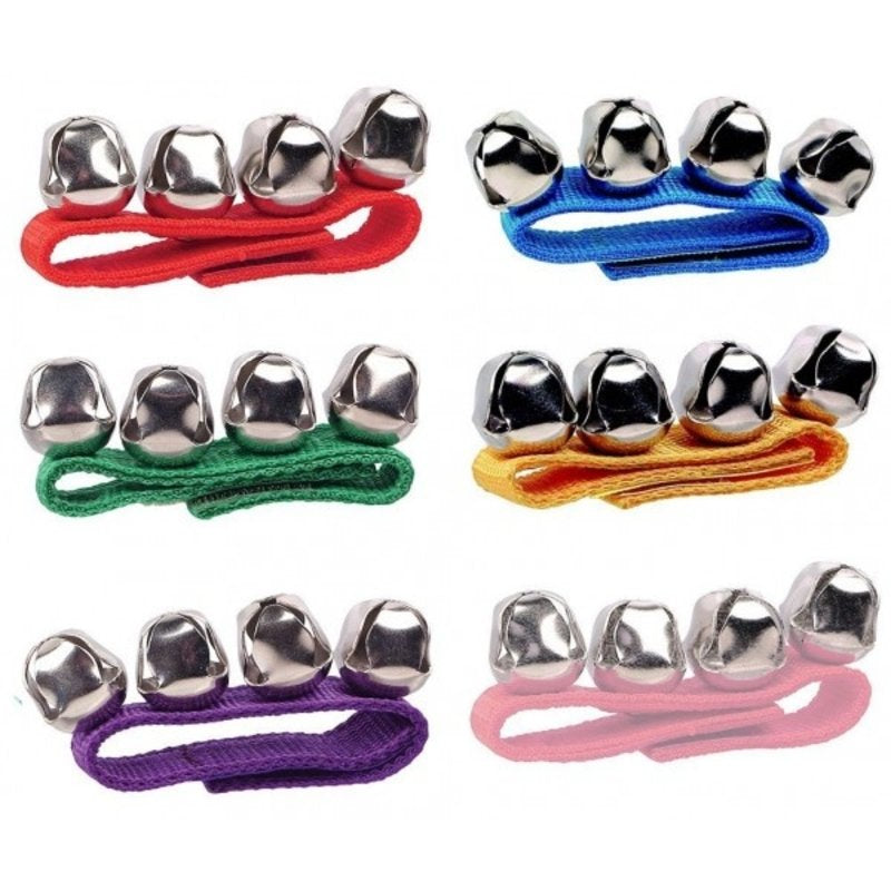Jazzy Jingles Velcro Hand Bells Various Colours