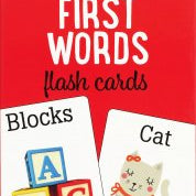 First Words Flash Cards